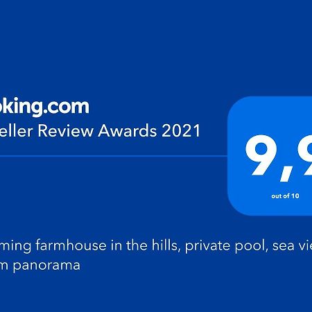 Charming Farmhouse In The Hills, Private Pool, Sea View, Dream Panorama Camaiore Dış mekan fotoğraf