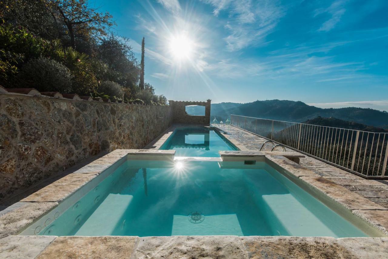 Charming Farmhouse In The Hills, Private Pool, Sea View, Dream Panorama Camaiore Dış mekan fotoğraf