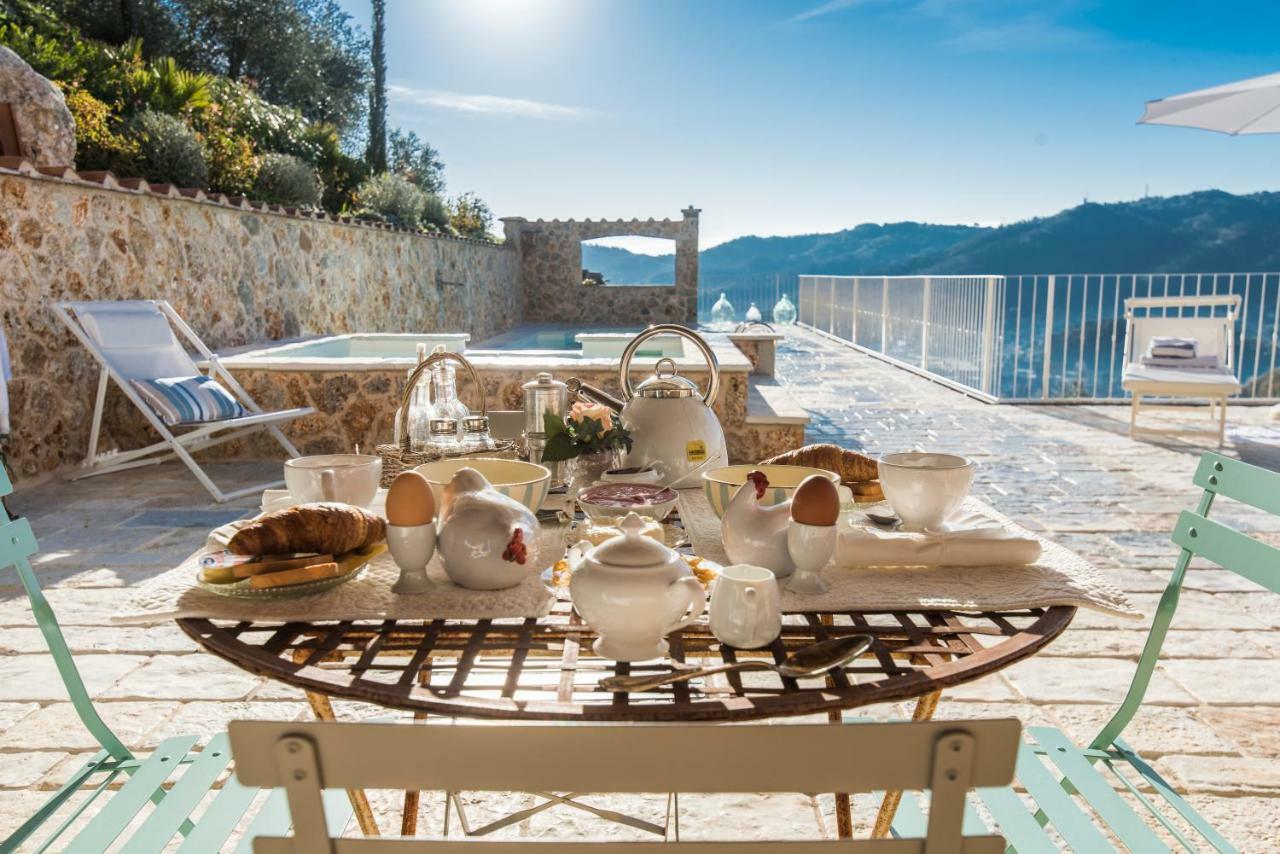 Charming Farmhouse In The Hills, Private Pool, Sea View, Dream Panorama Camaiore Dış mekan fotoğraf