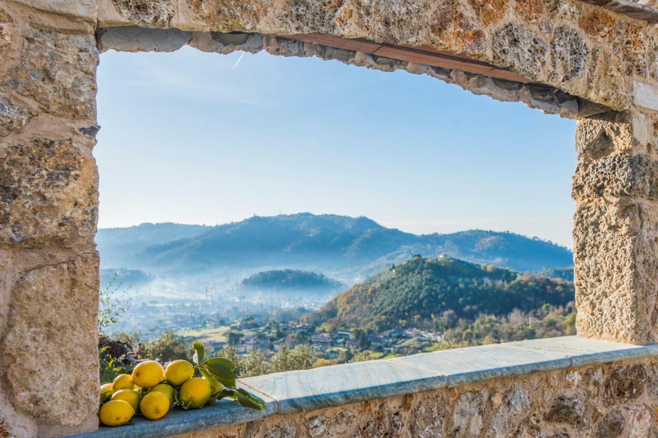 Charming Farmhouse In The Hills, Private Pool, Sea View, Dream Panorama Camaiore Dış mekan fotoğraf